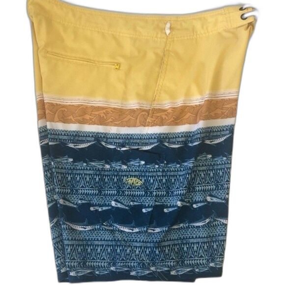 AFTCO Fishing Board Shorts Size 38 Swim Trunks - Picture 5 of 7